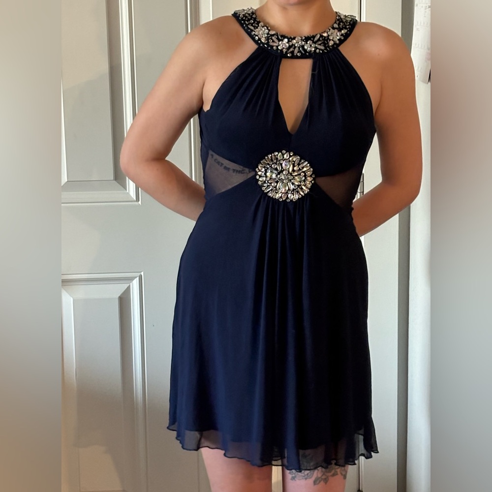 Navy Semi-formal dress